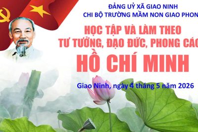 SINH HOẠT CHI BỘ THƯỜNG KỲ THÁNG 5 – LAN TỎA NHỮNG ĐIỀU GIẢN DỊ TỪ BÁC HỒ KÍNH YÊU!